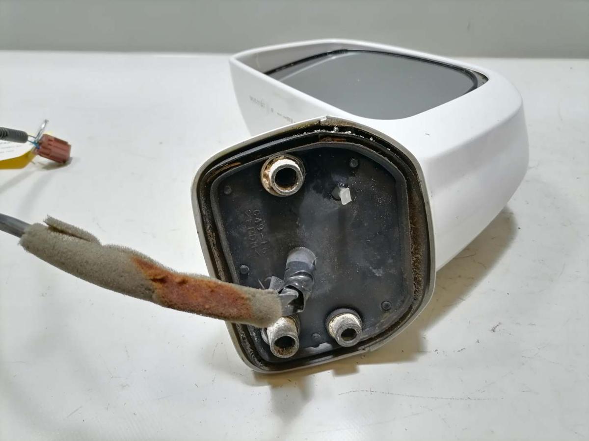 Nissan Tiida original Außenspiegel links Weiß elektrisch nicht beheizt Bj.2007